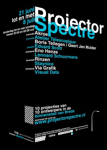 Projector Spectre - #Typography #Design/#layout
