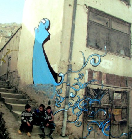Afganistan : Shamsie Hasani's feminist street art