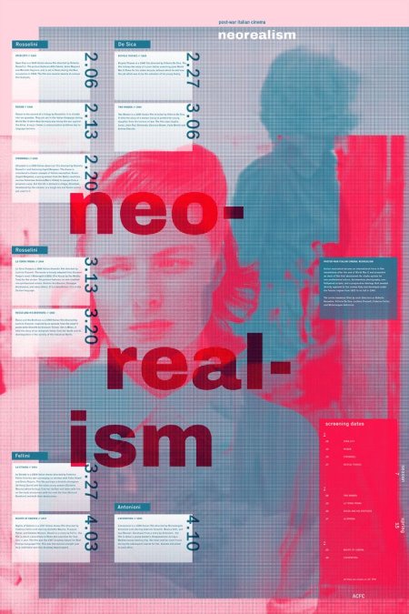 Neorealism (post war italian cinema) poster in Fresh