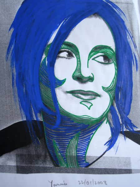 Femme recoloriée (22/01/2008)