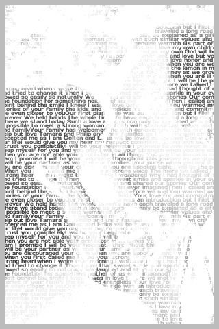 A site that helps you combine your words and a picture. favorite scriptures, favorite quotes, or song.