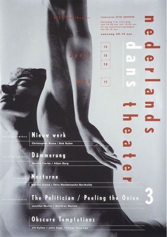 poster | Nederlands Dans Theater #typography