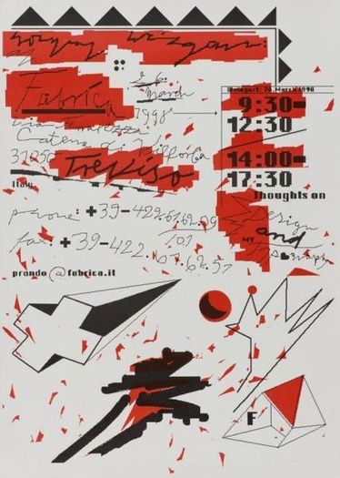 01 weingart poster by wolfgang weingart