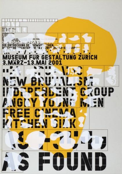 NORM As Found - Die Entdeckung des Gewöhnlichen, Britische Architektur und Kunst der 50er Jahre - Museum für Gestaltung Zürich - New Brutalism - ...