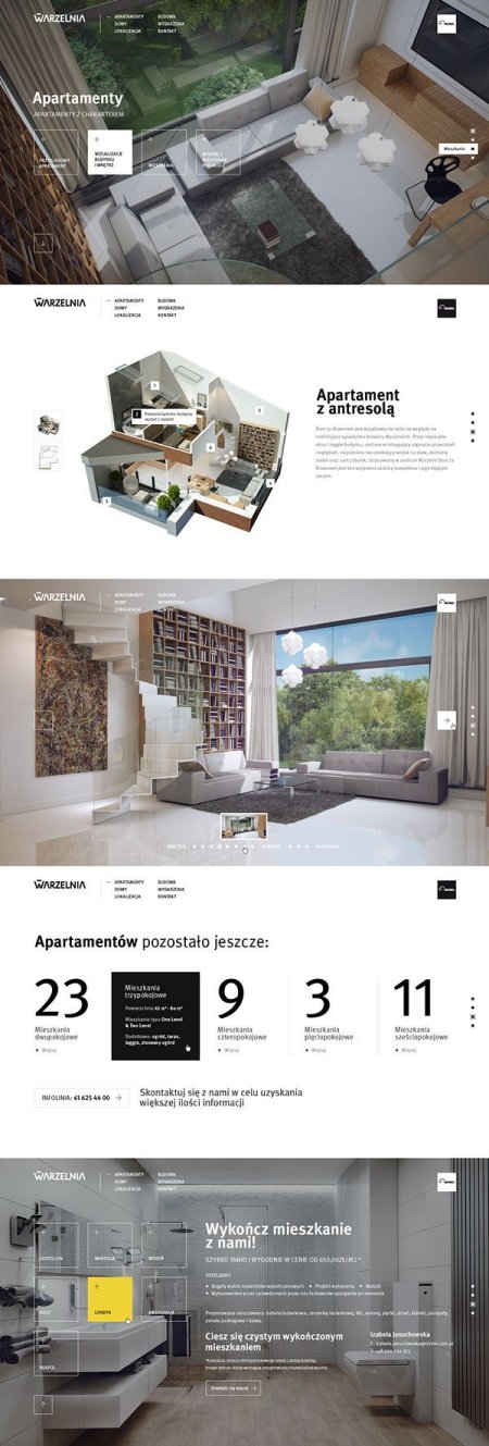 warzelnia . Website . Appartment . Lightful . Simple chic . Design . Inpiration . Graphics over photo . home deco . Interior design . Essential