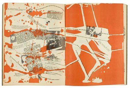 Guy Ernest Debord & Asger Jorn Mémoires - Structures portantes d'Asger Jorn. Copenhague, Internationale Situationniste, 1959. In-4, 64 pages, couverture originale en papier abrasif.