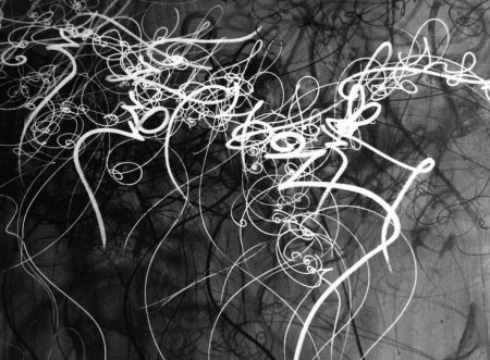 Calligraphie abstraite