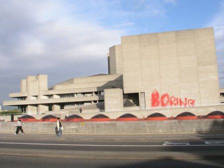 boring by Banksy