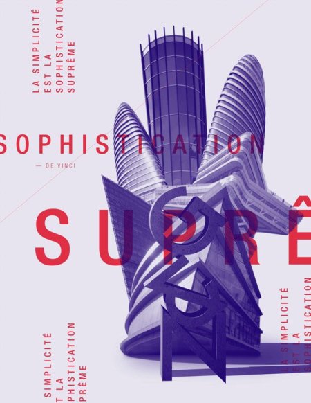 Gauthier & Nolet - architect firm poster design by Justin Bechard