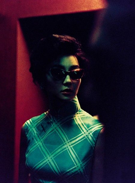 Maggie Cheung in 'In the Mood for Love'. Fantastic colours in this film...