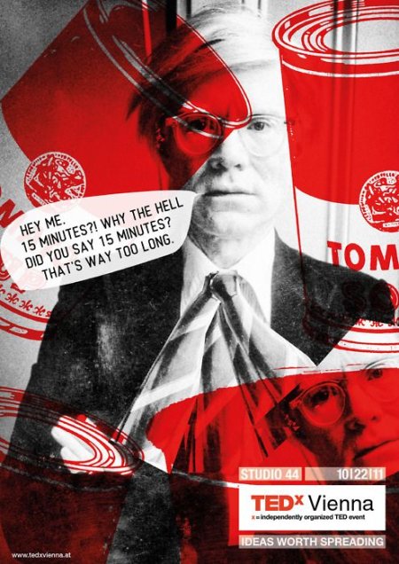 TEDx Vienna, Warhol: Art Director André Huber