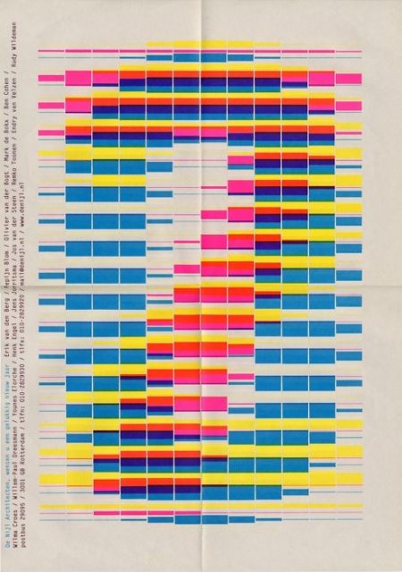 CMYK Poster Design by Karel Martens