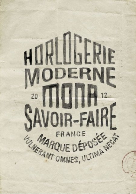 Montres MONA by BMD Design , via Behance