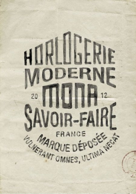 Montres MONA by BMD Design , via Behance