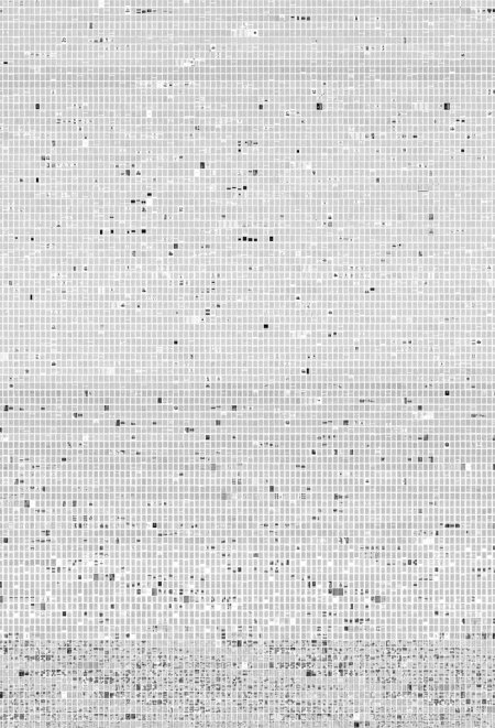 William Huber, Tara Zepel, Lev Manovich. 2010. Every 3rd page of every issue of Popular Science magazine from the beginning of publication in 1872 to 1922. Total number of pages: 9900.