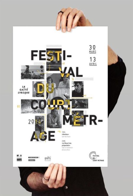 visualgraphc: Affiche festival du court métrage - Magda Achkar