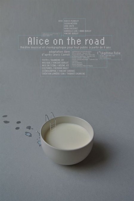 / Alice on the road Poster by Le jardin graphique (Mathieu Desailly) /