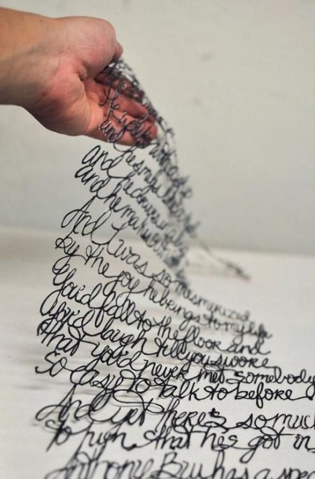 Typeverything.com Your Song by Antonius Bui. (via Handmade Font)