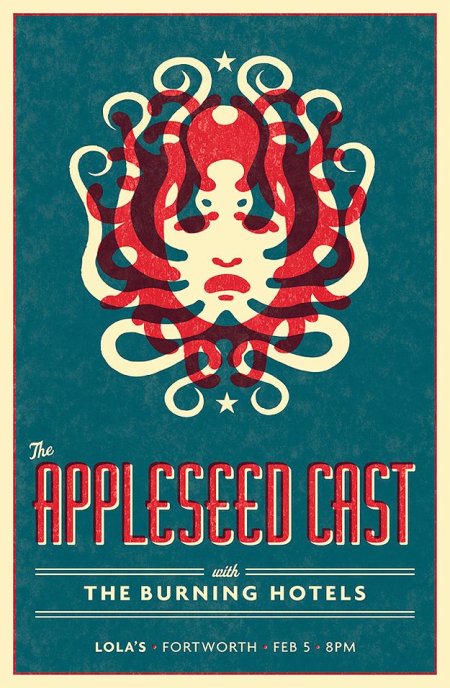 Mike Harpin gig poster; this is so lovely.