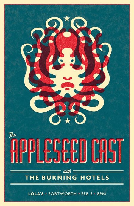 Mike Harpin gig poster; this is so lovely.