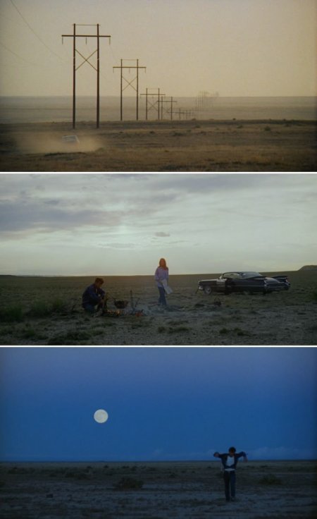 Badlands Directed by: Terrence Malick Cinematography: Tak Fujimoto, Stevan Larner, Brian Probyn Cameras: Panavision Format: 35mm (Kodak) Mode: Spherical Aspect Ratio: 1.85:1 Images from Criterion...