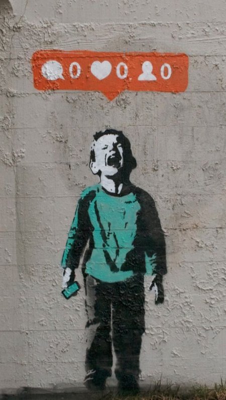 "Nobody Likes Me" is the newest offering by Canadian street artist