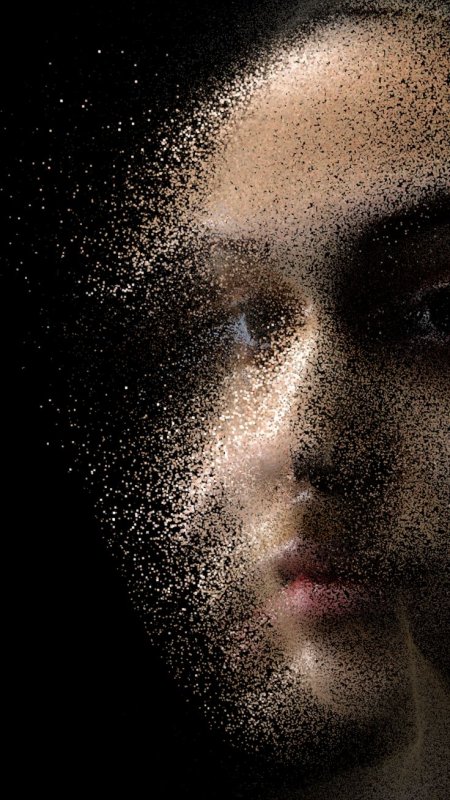 Catherine Ikam - Points Cloud Portraits