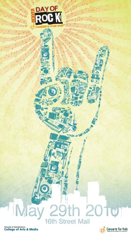 Denver Day of Rock » Orgie d'icônes, référents à la musique
