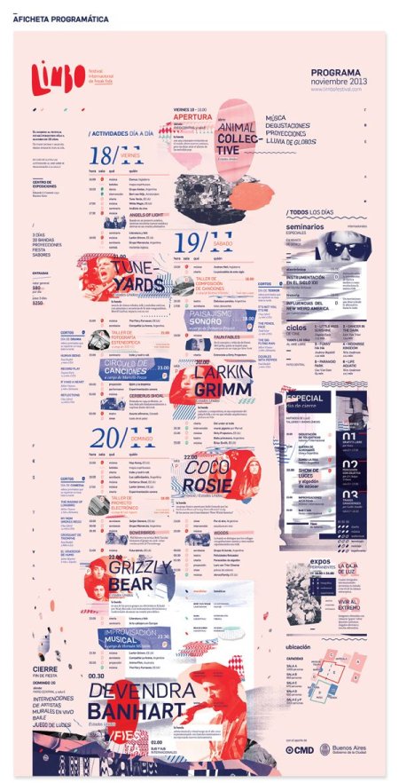 / Limbo / Festival de freak folk by Ro Gal, via Behance