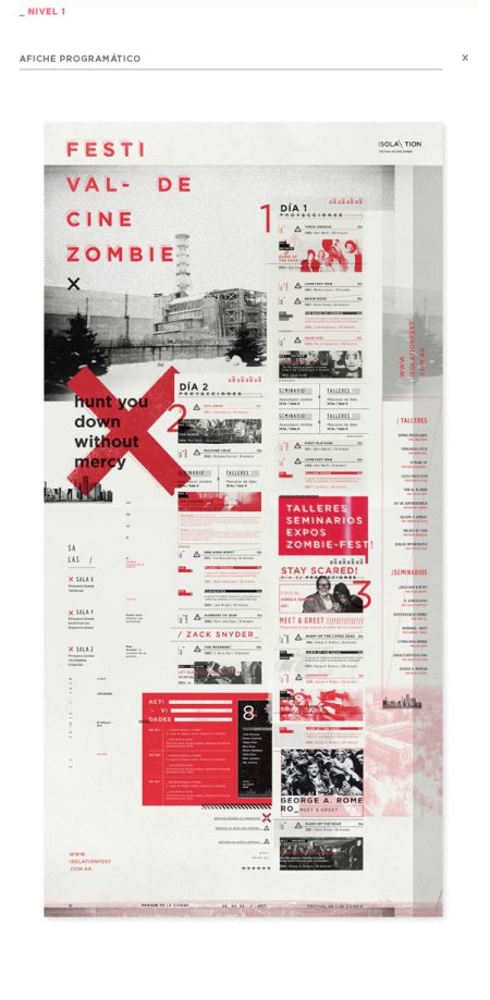 ISOLATION / Festival de cine Zombie on Behance